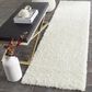 Safavieh Athens Shag SGA119B-28 2"3" x 8" White Runner, , large