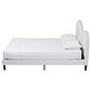 Baxton Studio Dalton Queen Upholstered Platform Bed in Cream, , large