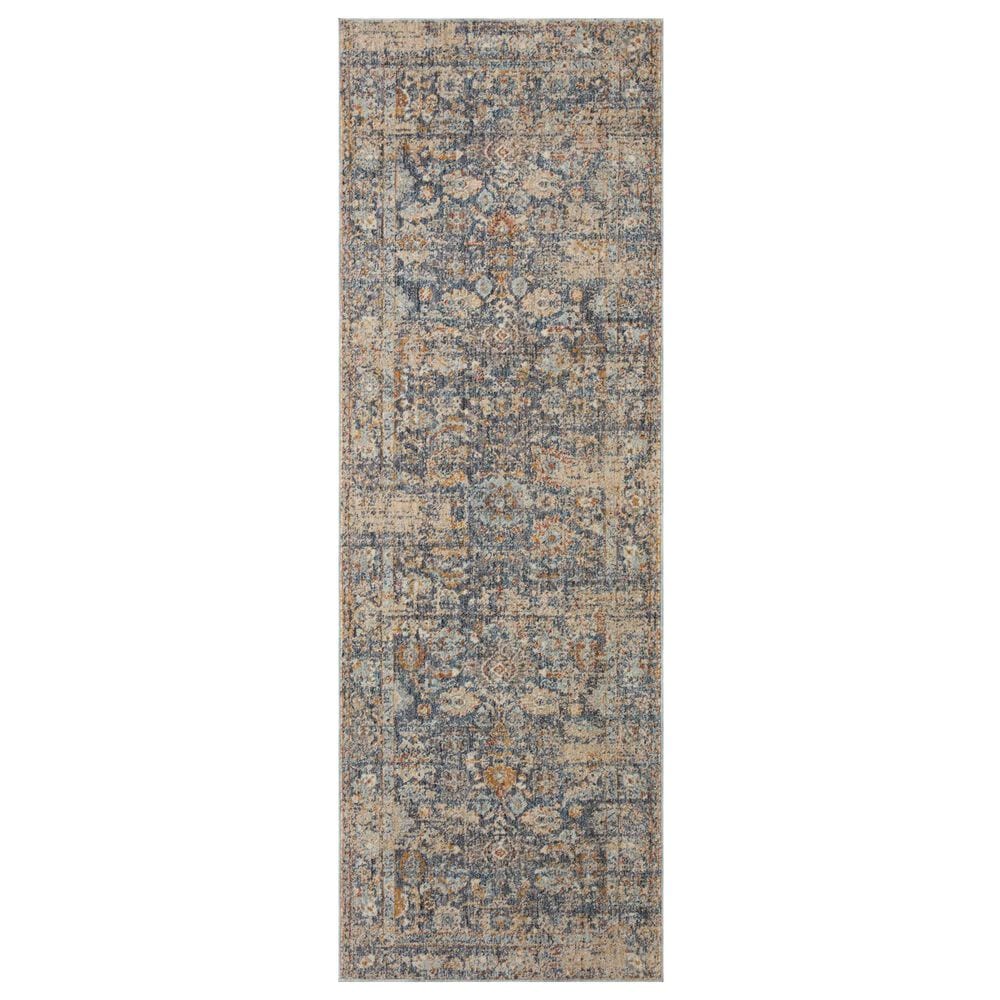 Angela Rose Blake 2"7" x 13" Navy and Multicolor Runner, , large