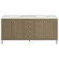 James Martin Vanities Chicago 72" Double Bathroom Vanity Cabinet in Walnut Whisper, , large