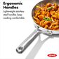 Green Pan Mira 8" Open Frypan Uncoated in Stainless Steel, , large