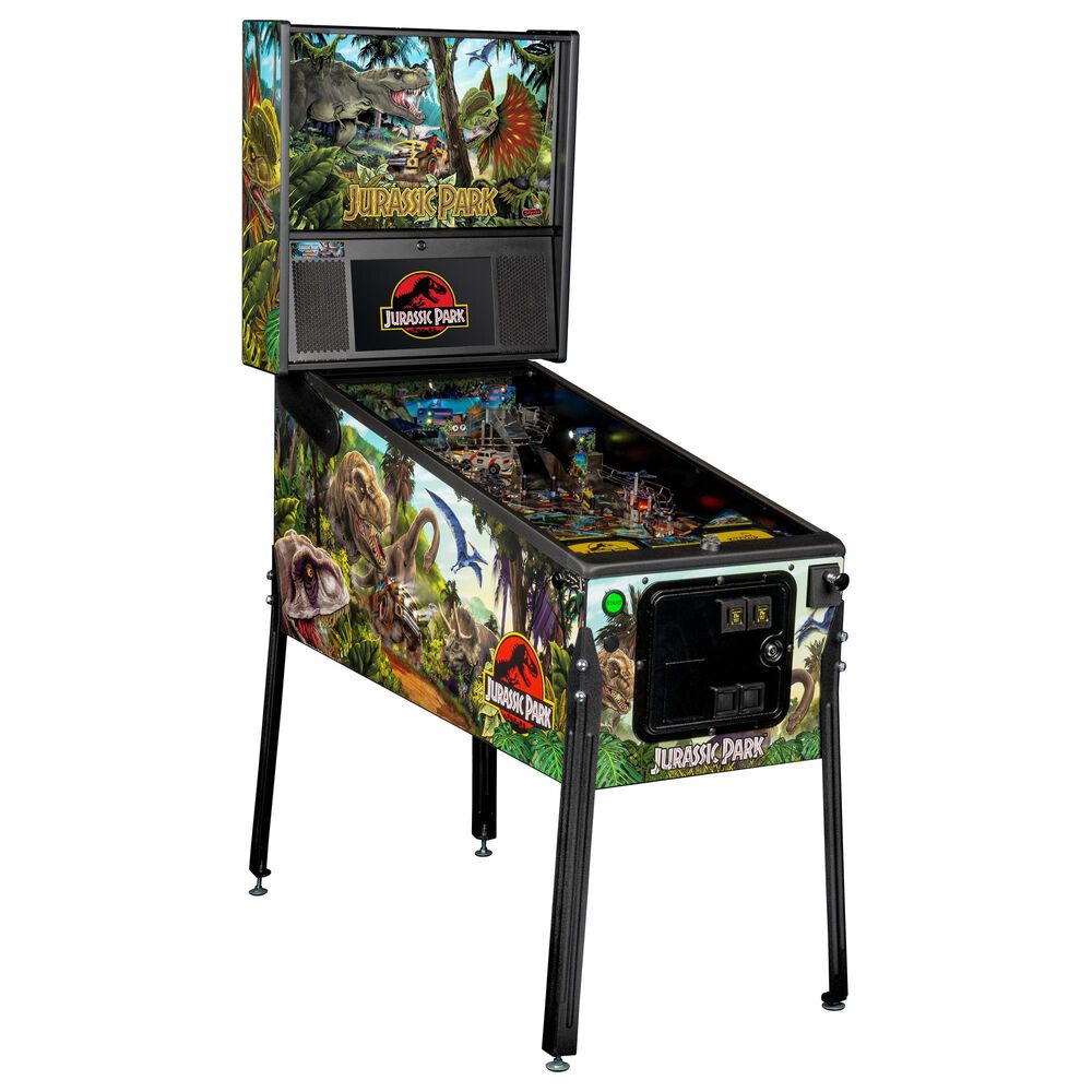 Stern Pinball Jurassic Park Pro Edition Pinball Machine, , large