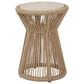 Sterling Timber Trilogy Rope Spot Table in Vanilla, , large