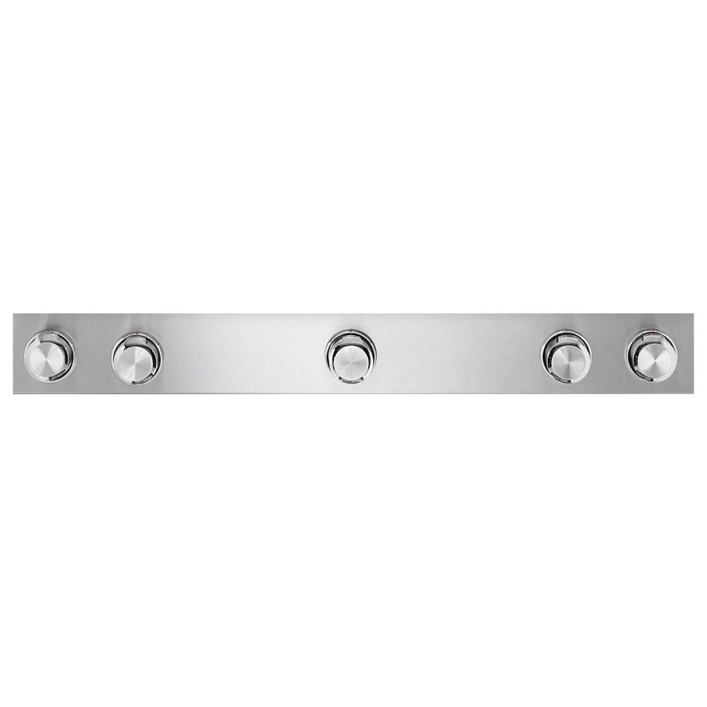KitchenAid 30 Inch 5 Burner Gas Convection Slide-In Range with Baking Drawer in Stainless Steel, , large