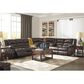 Signature Design by Ashley Levelland Reclining Sofa In Cafe, , large