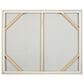 Ashley Worthney 50" x 40" Wall Art in Blue, White and Brown, , large