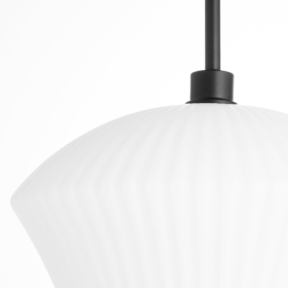 Quorum Cassini 15&quot; Pendant Light in Matte Black, , large