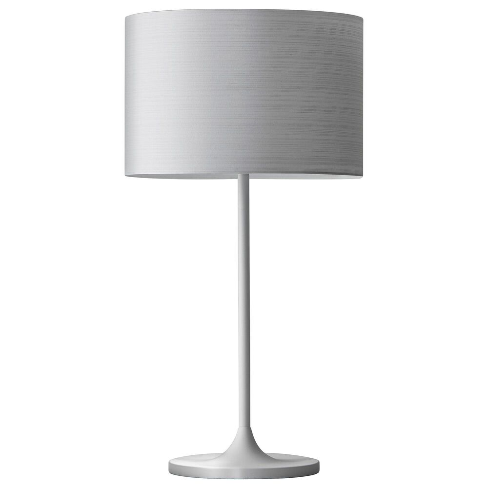 Adesso Oslo Table Lamp in White, , large