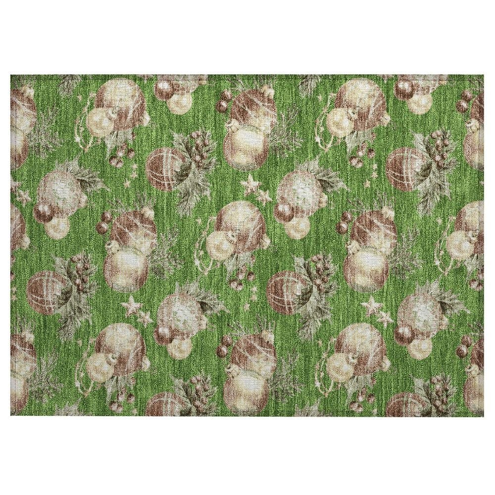 Dalyn Rug Company Wonderland WN36 Green 1"8" x 2"6" Area Rug, , large