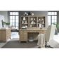 Riva Ridge Emerson 66" Executive Desk in Light Elm, , large