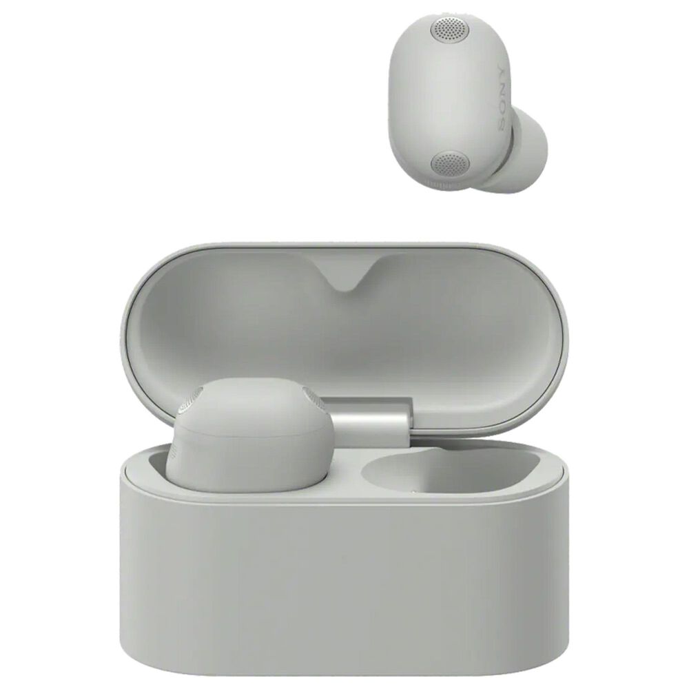 Sony True Wireless Noise Canceling Earbuds in Silver, , large