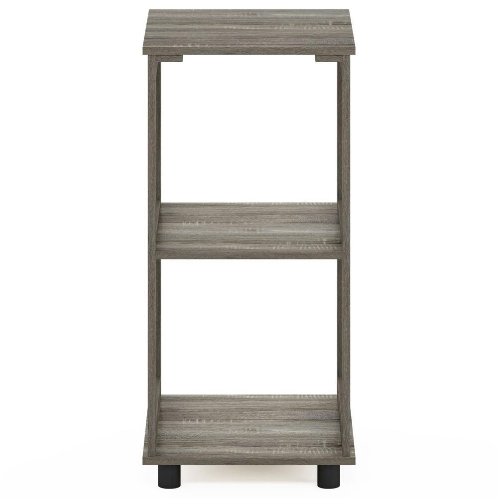 HOMLUX 2-Tier Tall End Table in French Oak, , large