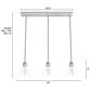 Hunter Van Nuys 3-Light Linear Cluster in Brushed Nickel, , large