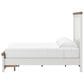 Ashley Savonport King Storage Panel Bed in White and Brown, , large