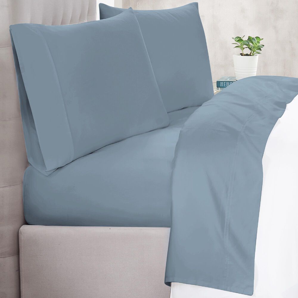Pem America Christian Siriano New York 4-Piece California King Sheet Set in Blue, , large