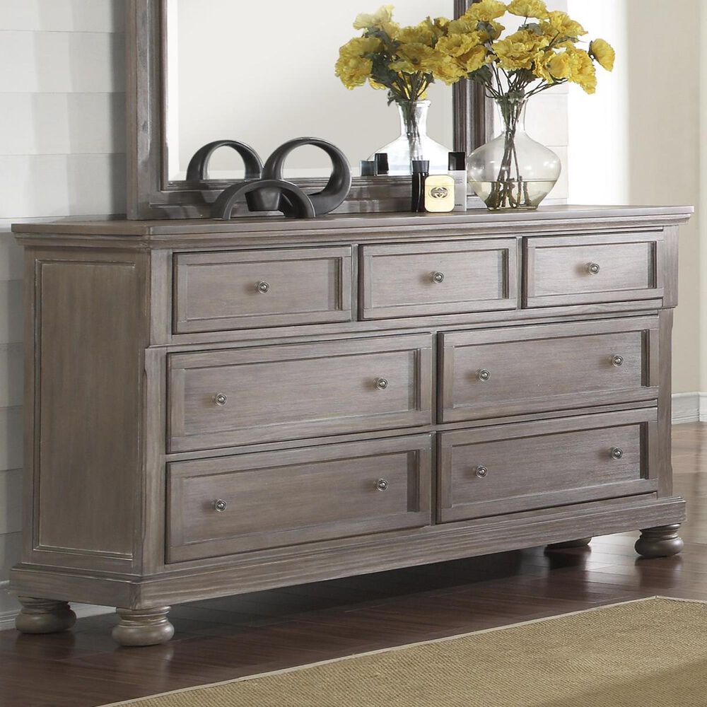 New Heritage Design Allegra Dresser in Pewter, , large