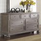 New Heritage Design Allegra Dresser in Pewter, , large