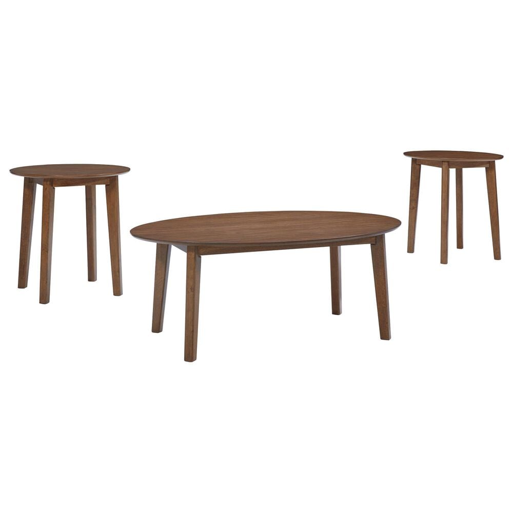 Ashley Gordonay Occasional Table Set in Brown (Set of 3), , large