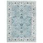 Safavieh Isabella 8" x 10" Light Blue and Cream Area Rug, , large