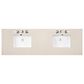 James Martin Vanities Brittany 72" Double Bathroom Vanity in Burnished Mahogany with 3 cm Eternal Marfil Quartz Top and Rectangle Sinks, , large