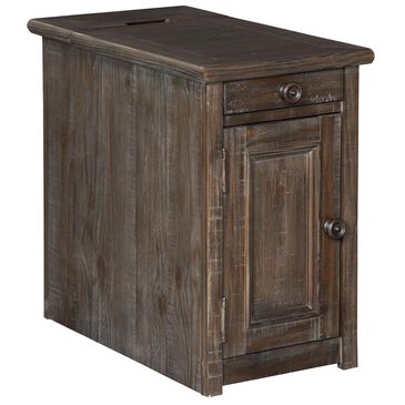 Signature Design by Ashley Wyndahl Chairside Table in Rustic Brown, , large