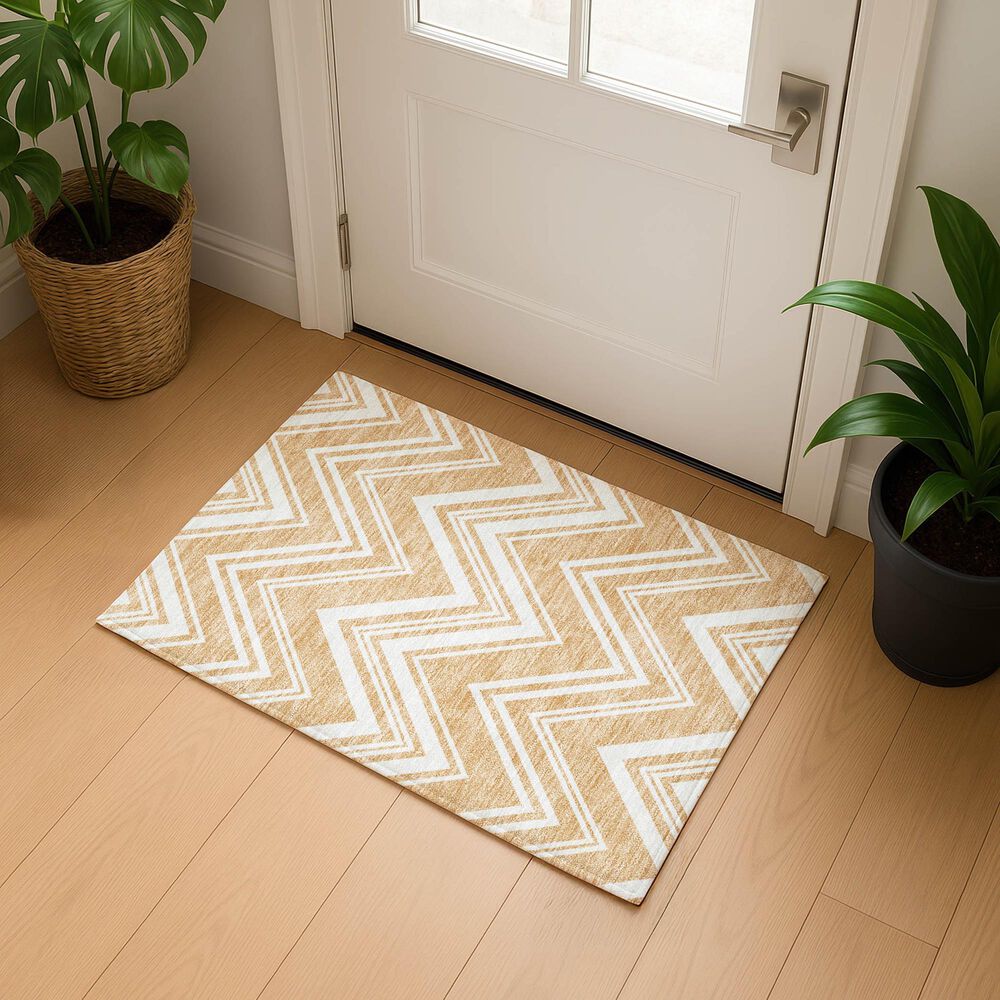 Dalyn Rug Company The Reserve TR17 Peach 1&#39;8&quot; x 2&#39;6&quot; Indoor/Outdoor Area Rug, , large