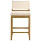 Armen Living Yaneli Swivel Counter Height Stool in Amber Glow, , large