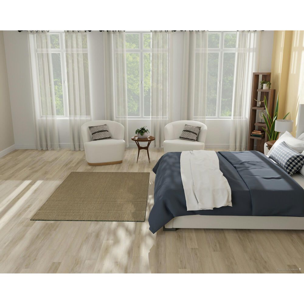 Nourison Courtyard Green 4&#39; x 6&#39; Indoor/Outdoor Area Rug, , large