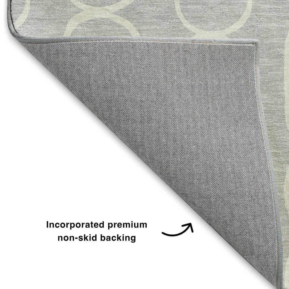 Dalyn Rug Company The Reserve TR6 Silver 2&#39;6&quot; x 3&#39;10&quot; Indoor/Outdoor Area Rug, , large