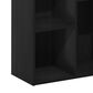 HOMLUX 5-Cube Open Shelf Storage Bookcase in Blackwood, , large