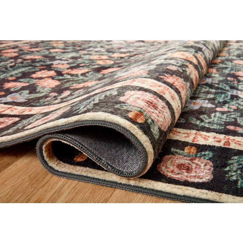 Loloi Rifle Paper Co. x Loloi Eden Mughal Garden Black 8&#39;-6&quot; x 11&#39;-6&quot; Area Rug, , large
