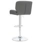 Linon Home Decor Bohen Swivel Bar Stool in Polished Chrome, , large
