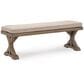 Ashley Laguna Heights Bench with Cushion in Beige, , large