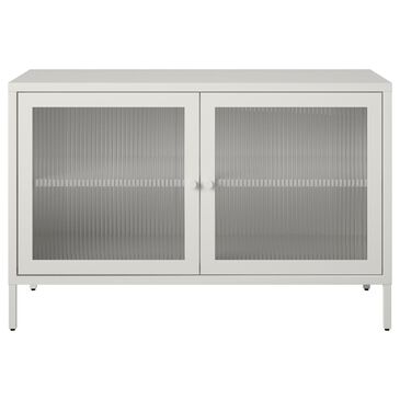 DHP Autumn Avenue 2-Shelf Storage Cabinet in White, , large