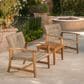 Hearth and Haven Hampton Club Chair in Natural and Gray (Set of 2), , large