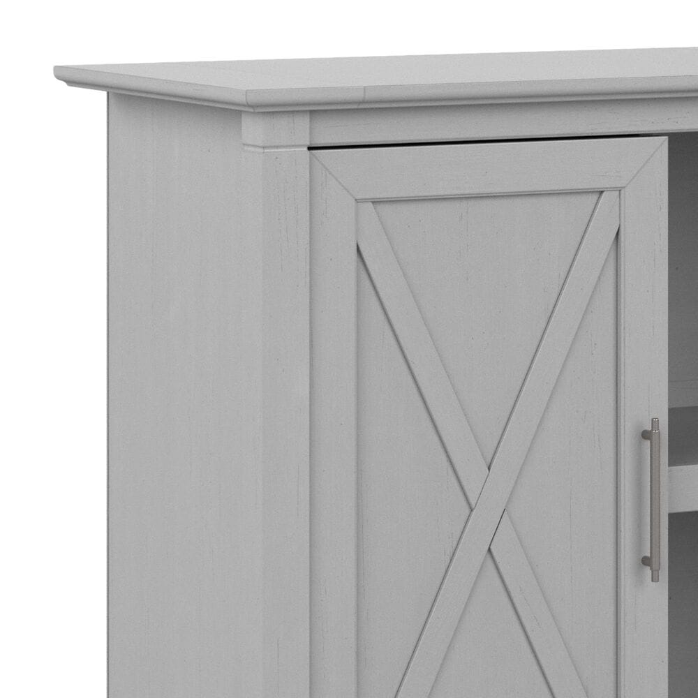 Bush Key West 2-Door Accent Cabinet in Cape Cod Gray, , large