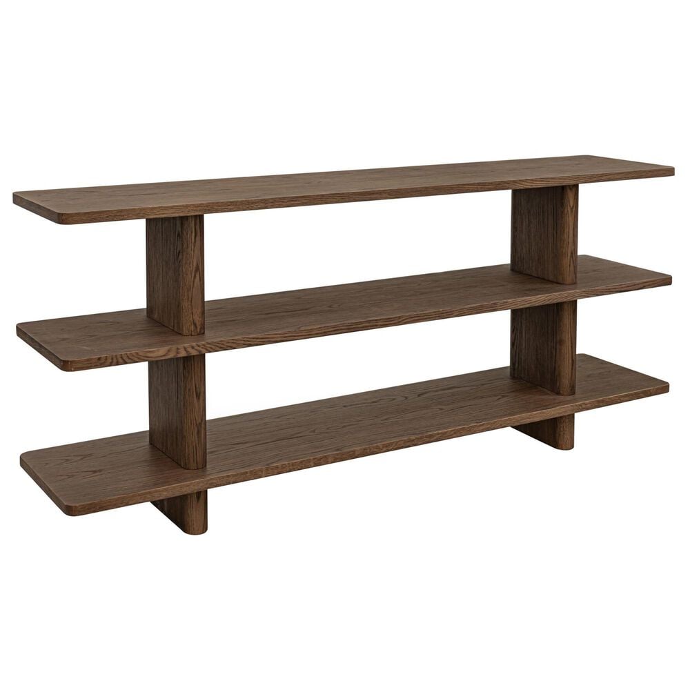 Moe"s Home Collection Casey Small Bookcase in Dark Brown, , large