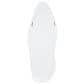 Maple and Jade 63" Wood Abstract Wavy Wall Mirror in Matte White, , large