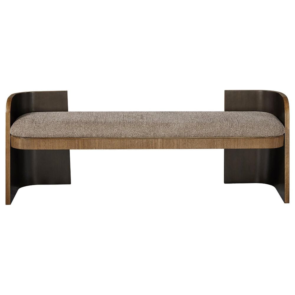 Sterling Timber Calia Upholstered Bench in Eucalyptus, , large
