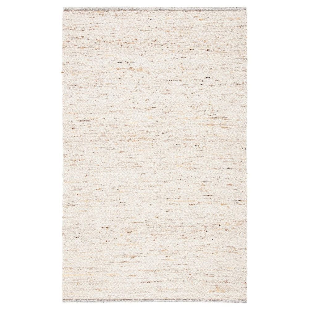 Safavieh Natura NAT330A 3" x 5" Ivory and Light Grey Area Rug, , large