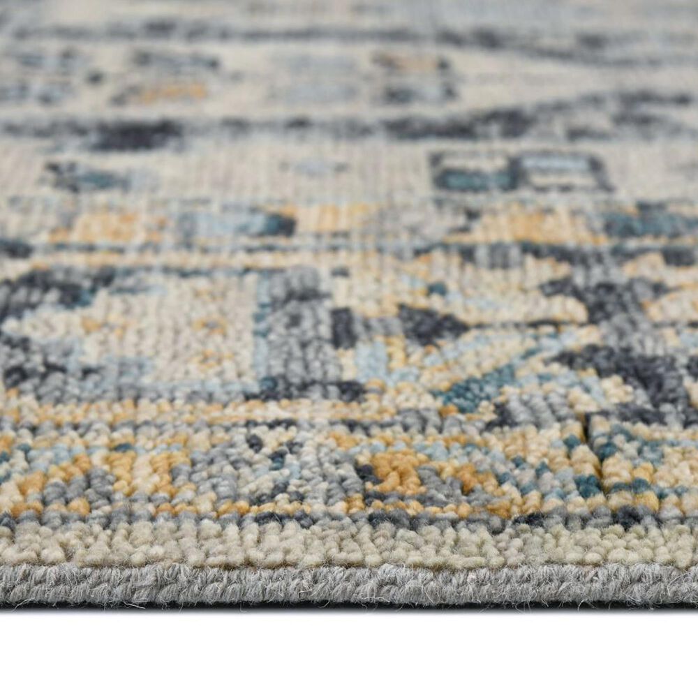 Amer Rugs Willow 9&#39; x 12&#39; Beige and Aqua Area Rug, , large