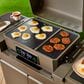 Tytus Emberwood Grill and Prep Cart with Electric Tabletop Grill and Griddle in Gunmetal Gray, , large