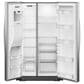 Whirlpool 20.85 Cu. Ft. Counter Depth Freestanding Side by Side Refrigerator in Fingerprint Resistant Stainless Steel, , large