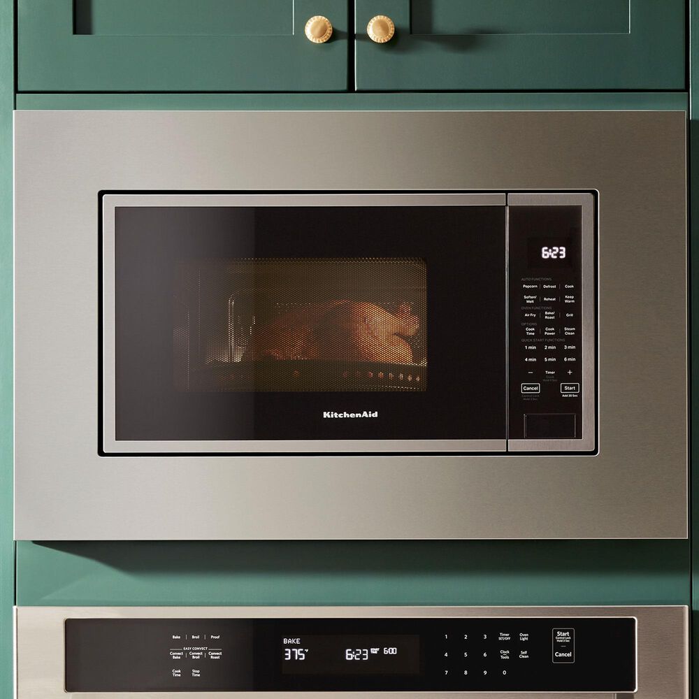 Whirlpool 30" Trim Kit for 1.6 Cu. Ft. Countertop Microwave in Stainless Steel, , large