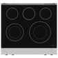Thor Kitchen Gordon Ramsay 4.55 Cu. Ft. 30" Professional Electric Range with Black Handle Kit in Stainless Steel, , large