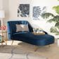 Baxton Studio Kailyn Upholstered Chaise in Navy Blue Velvet, , large