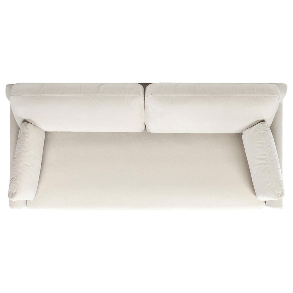 Jennifer Taylor Home Pasadena Stationary Sofa in French Beige Velvet, , large