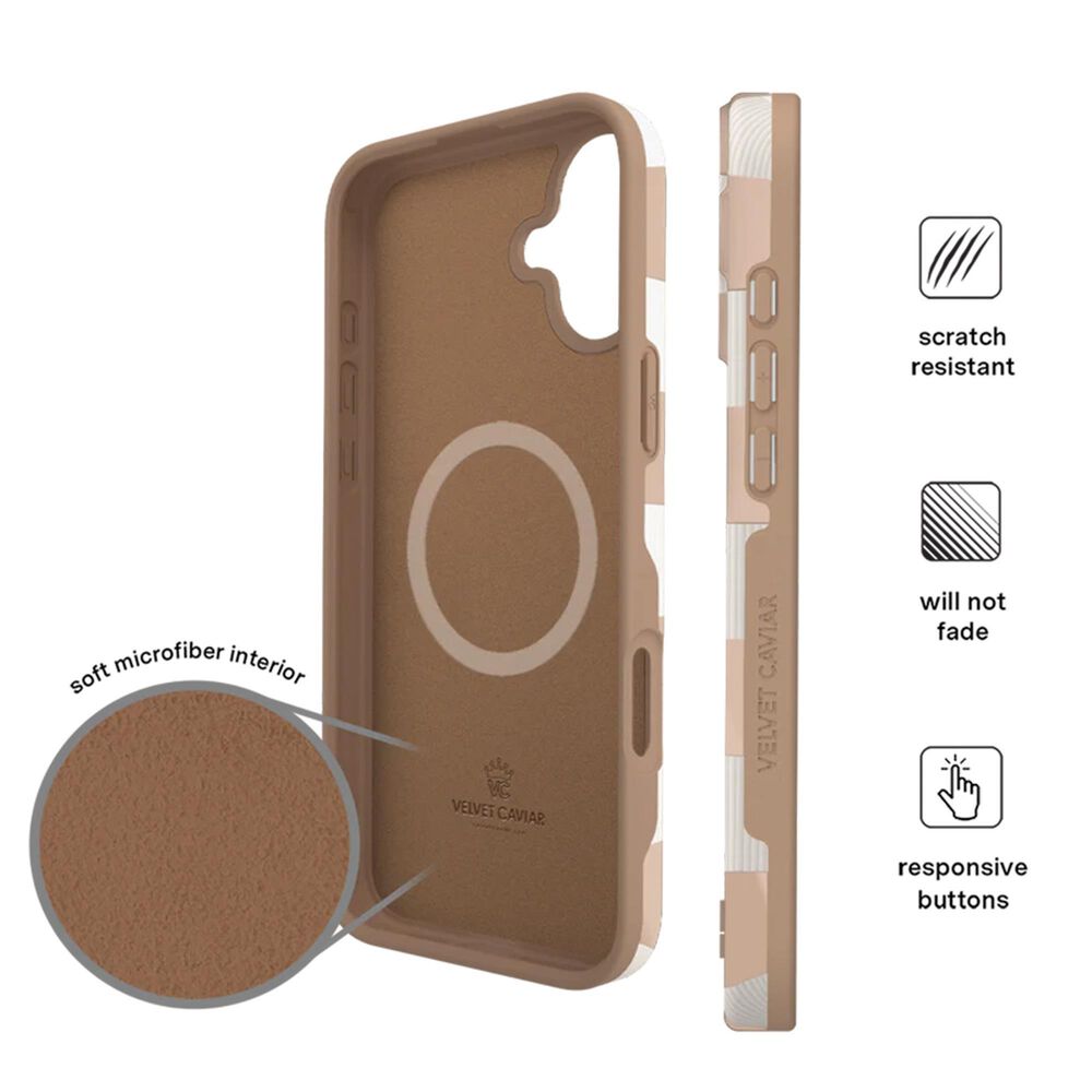 Velvet Caviar MagSafe Case for Apple iPhone 16 Plus - Nude Vibe Checker, , large