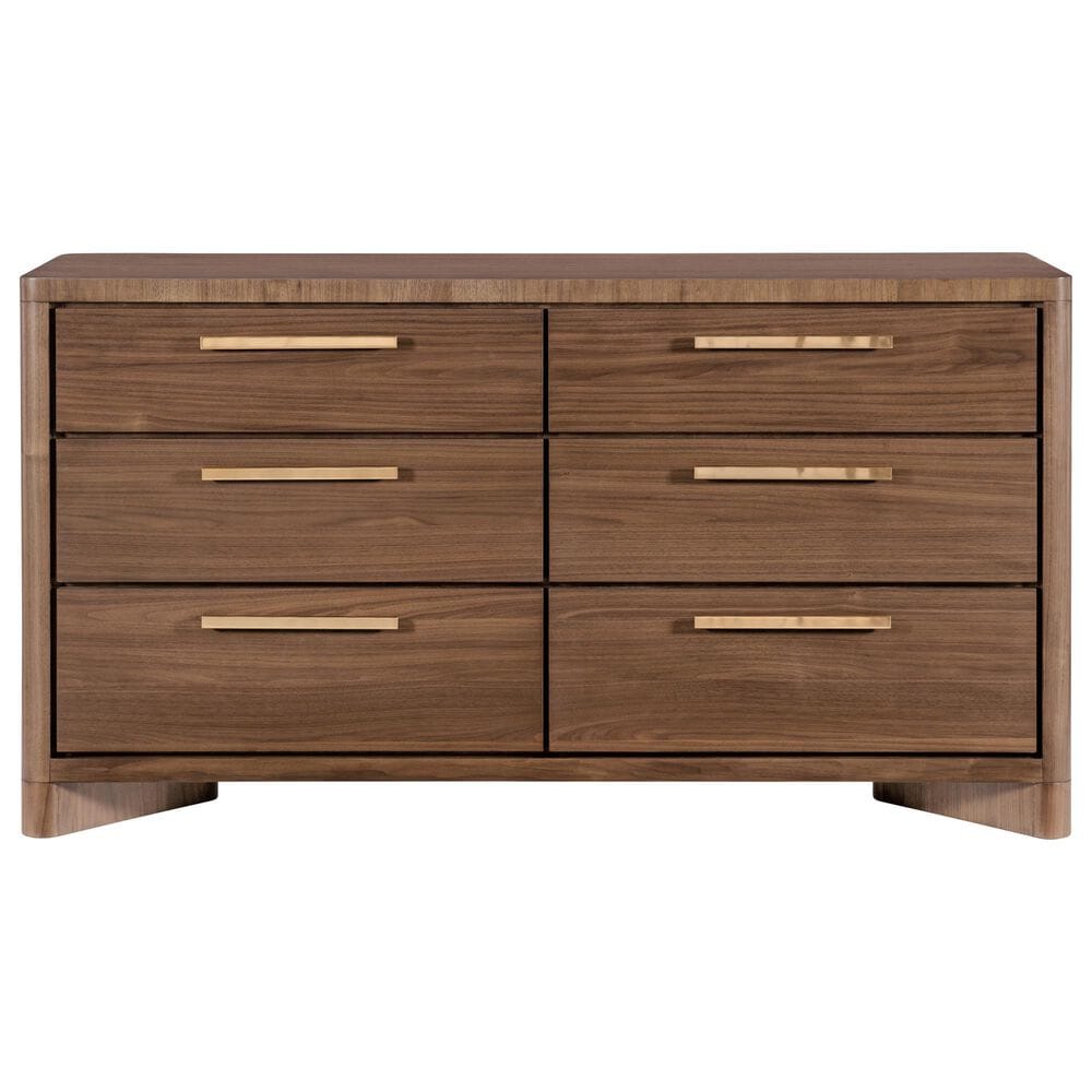 Hooker Furniture Eleana 6-Drawer Dresser in Light Caramel, , large