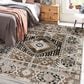 Dalyn Rug Company Izmir IZ5 7"10" x 10" Mocha Area Rug, , large
